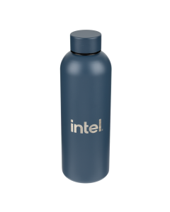 Intel Stainless Steel Bottle Blue